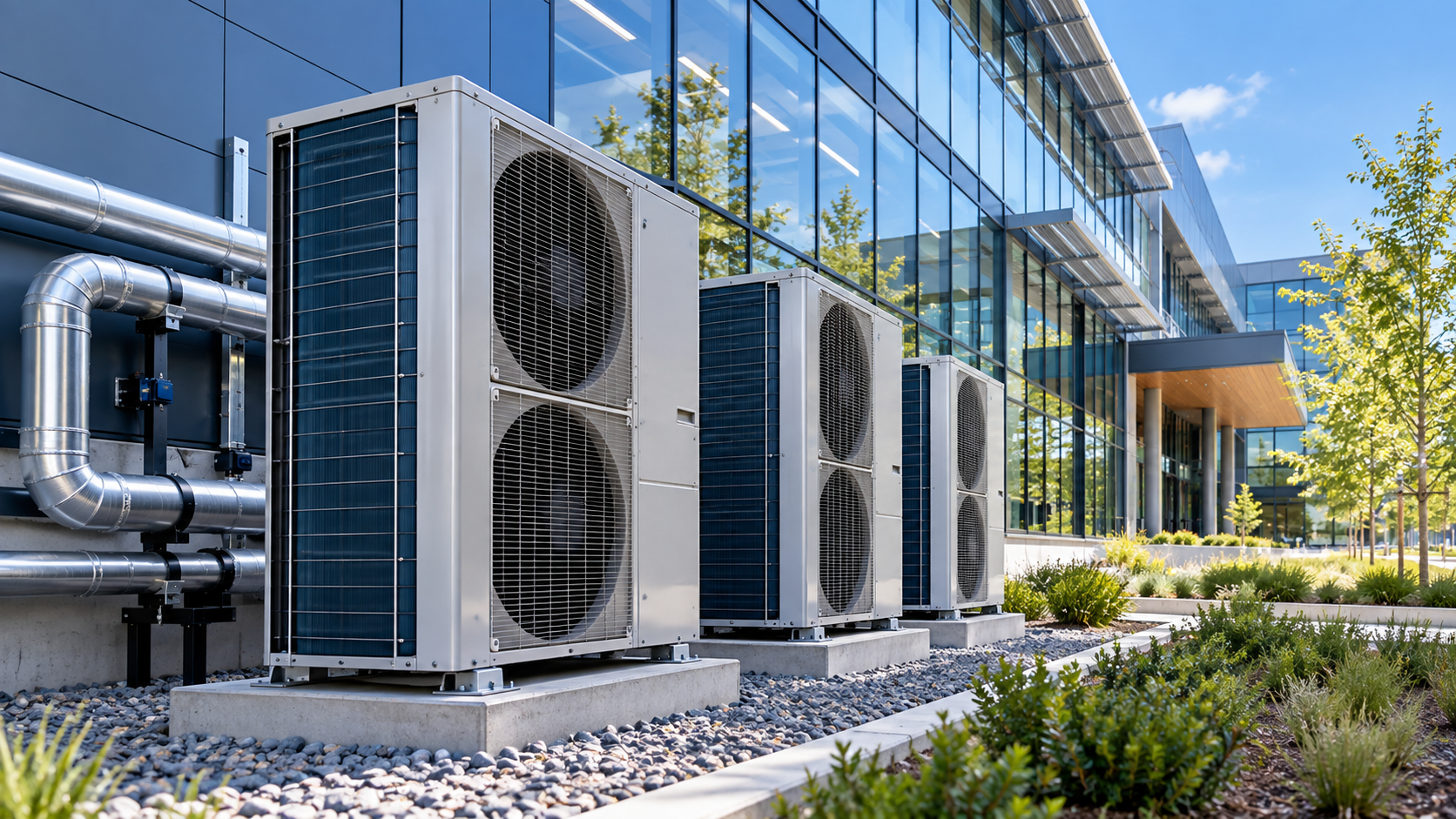 Heat pump outdoor units